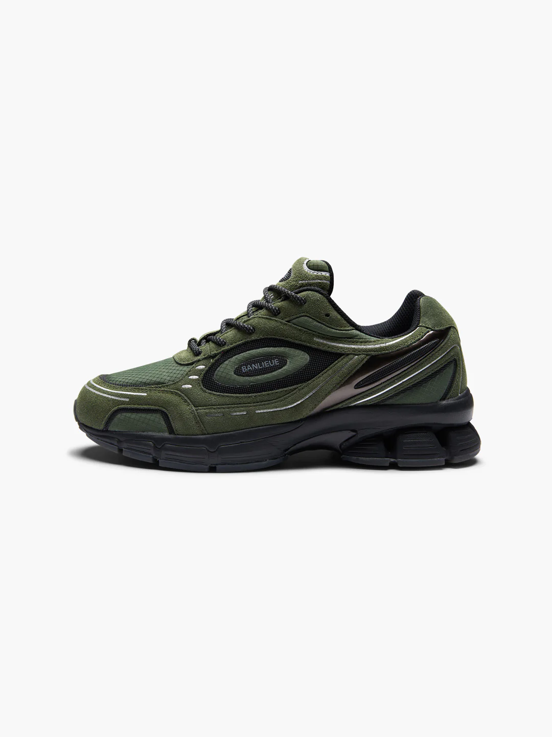 BANLIEUE  SNEAKER | OLIVE GREEN / BLACK - Image 3
