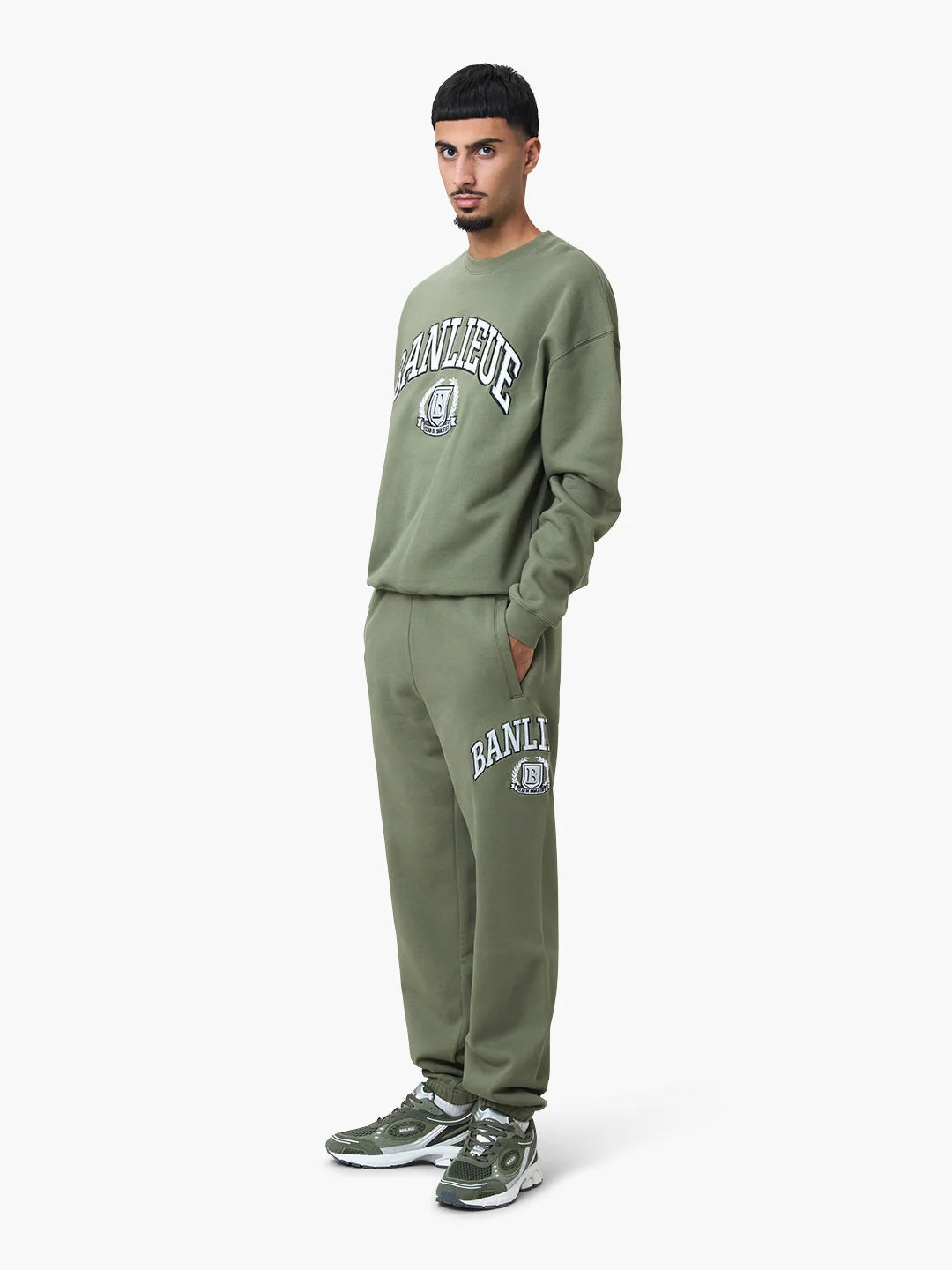 CREST SWEATPANTS | NARDO GREEN - Image 4