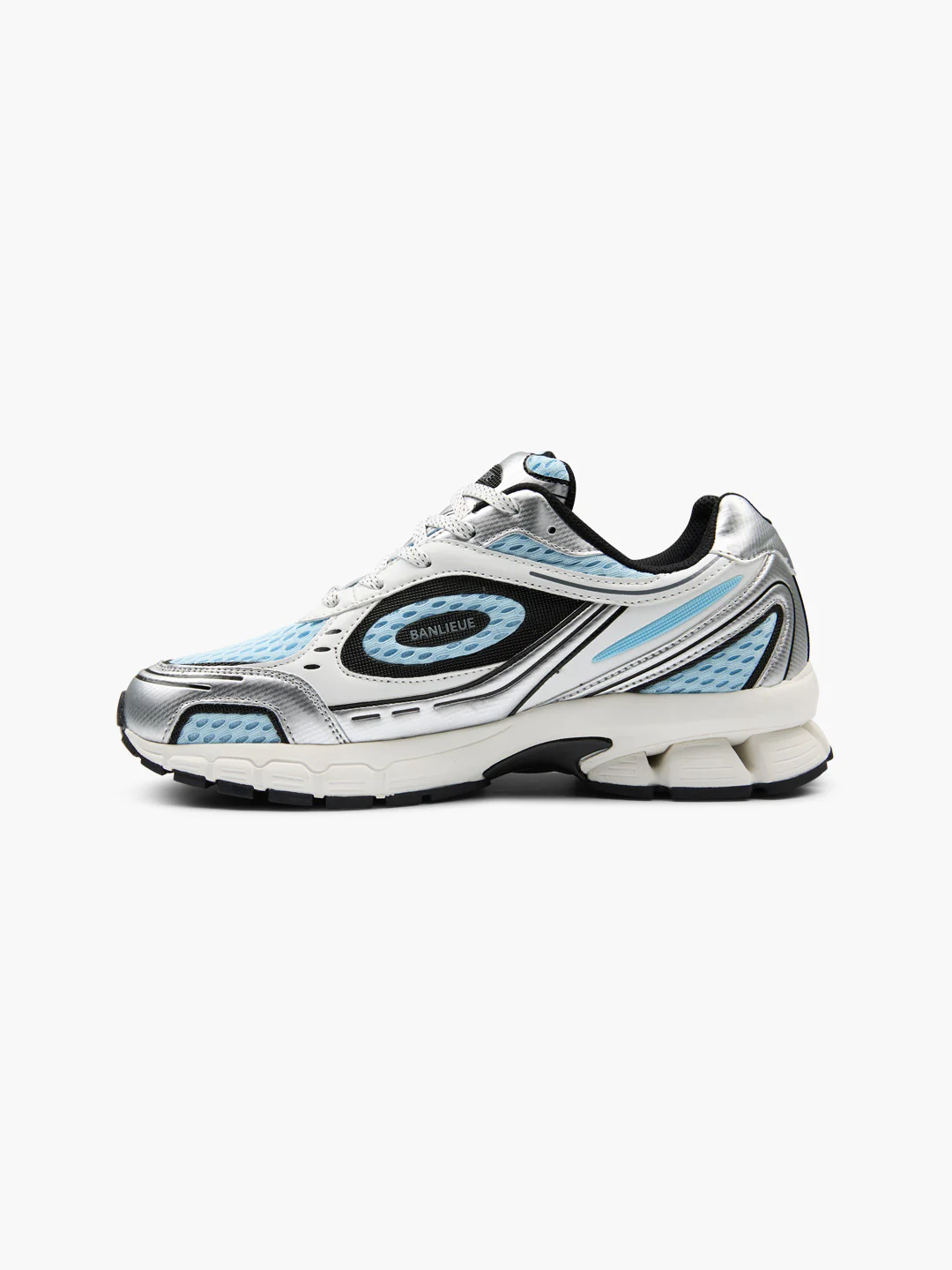 BANLIEUE SNEAKER | LIGHT BLUE / SILVER / CORE WHITE - Image 3