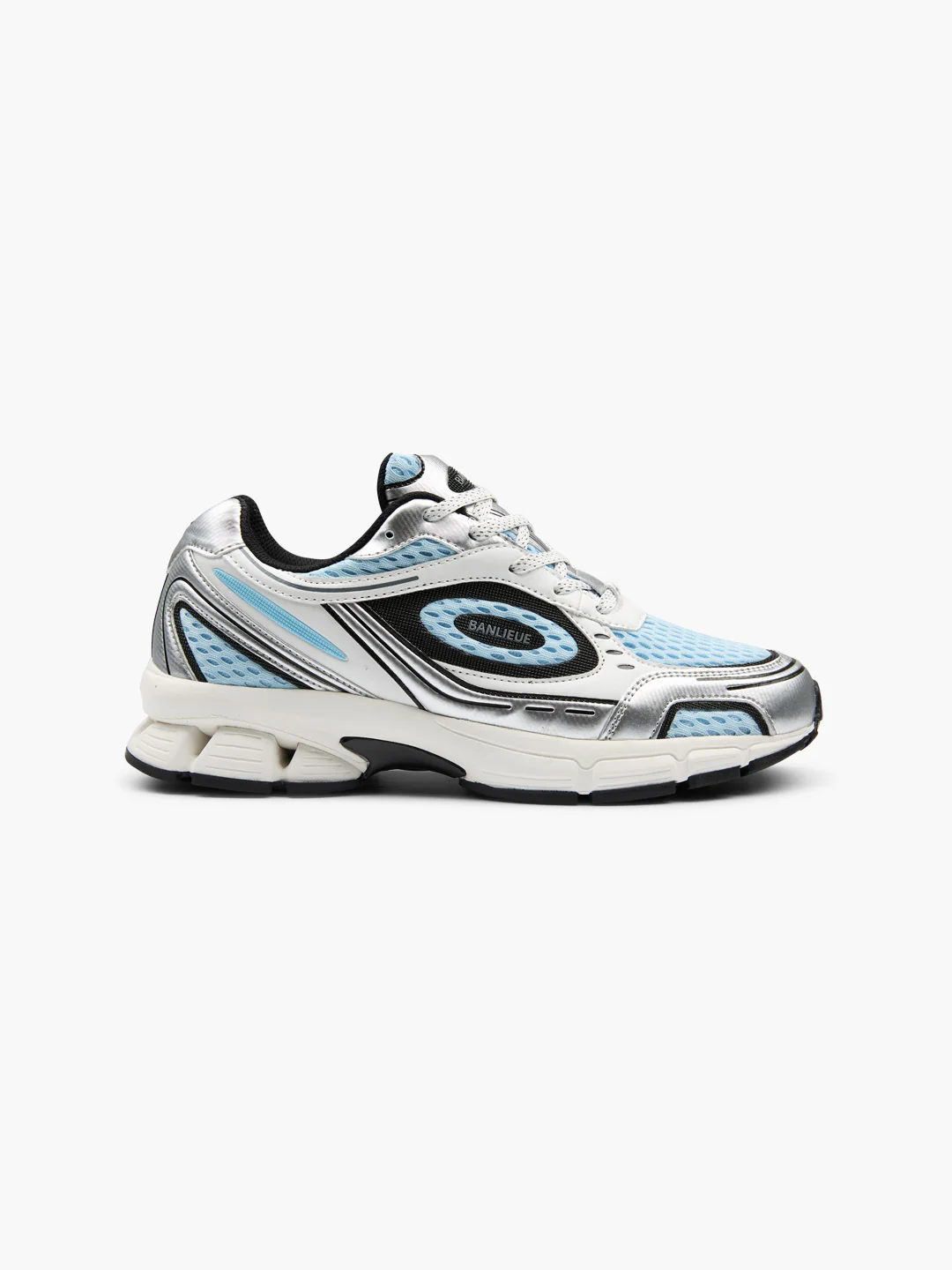 BANLIEUE SNEAKER | LIGHT BLUE / SILVER / CORE WHITE - Image 4