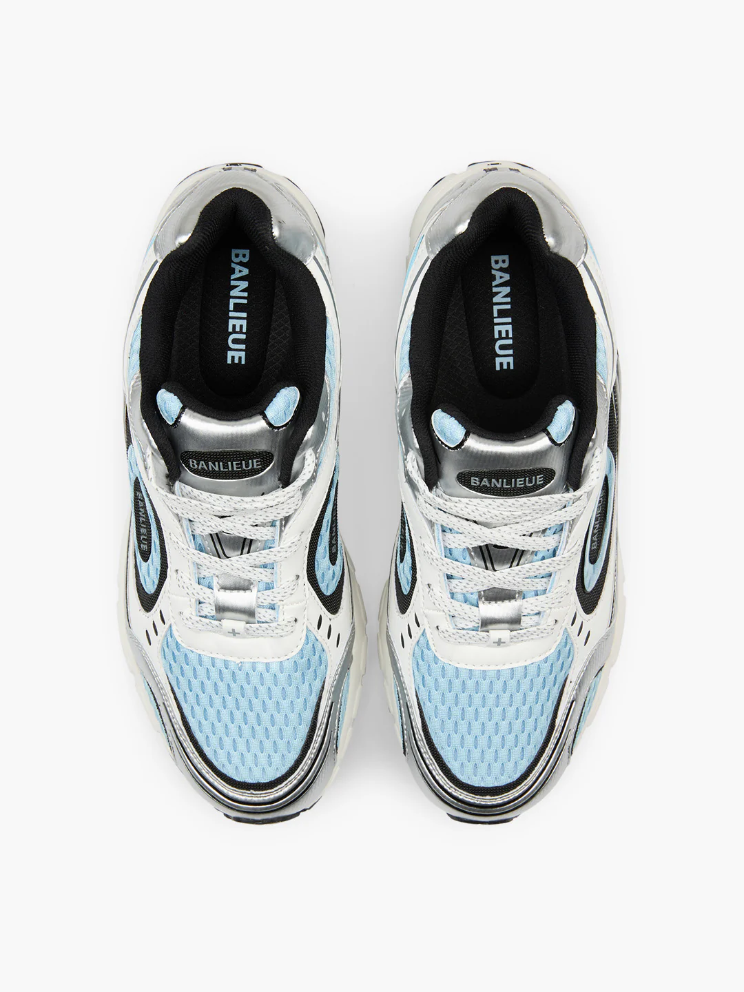 BANLIEUE SNEAKER | LIGHT BLUE / SILVER / CORE WHITE - Image 6
