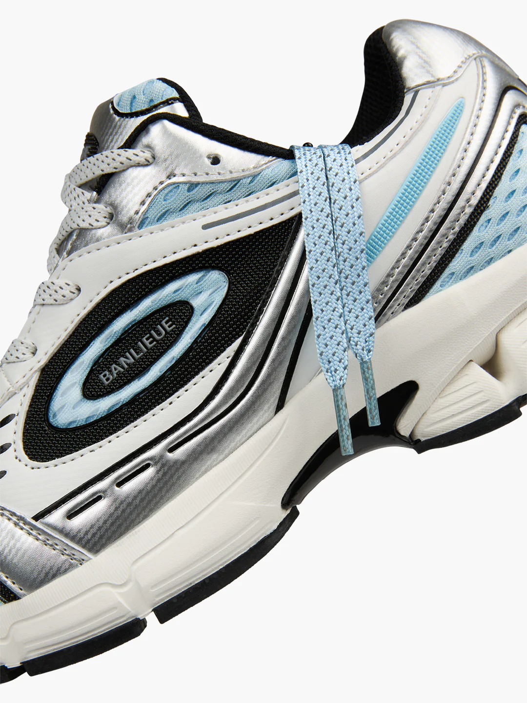 BANLIEUE SNEAKER | LIGHT BLUE / SILVER / CORE WHITE - Image 7