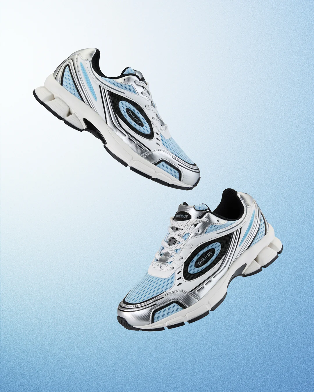 BANLIEUE SNEAKER | LIGHT BLUE / SILVER / CORE WHITE - Image 8