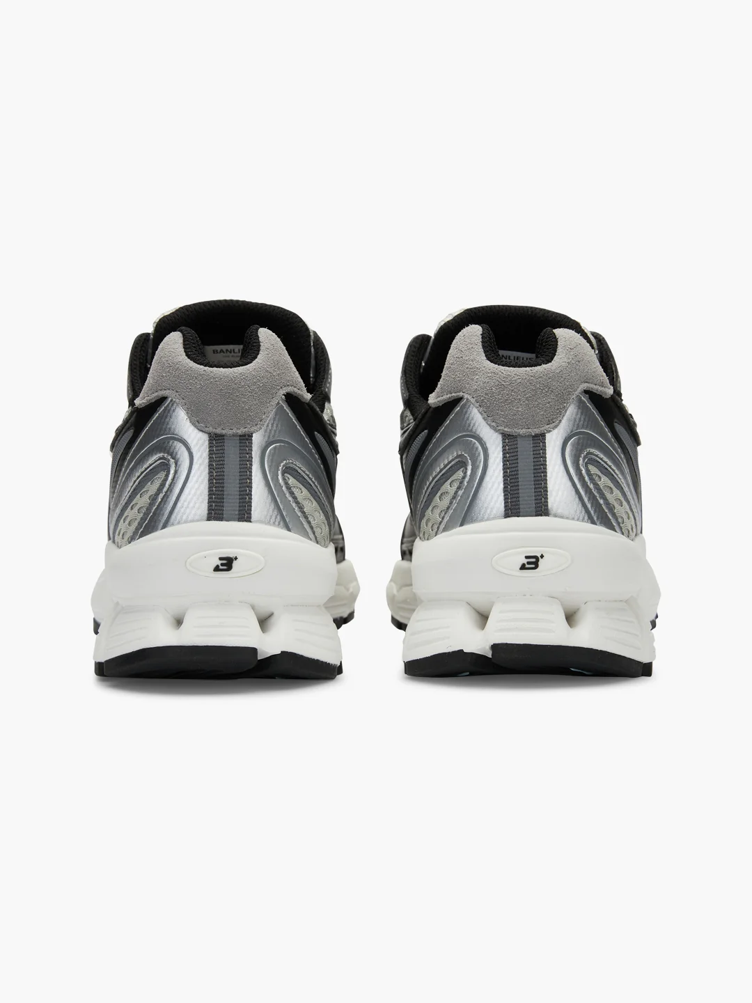 BANLIEUE  SNEAKER (OG) | CLOUD GREY / CORE BLACK / METALLIC SILVER - Image 6