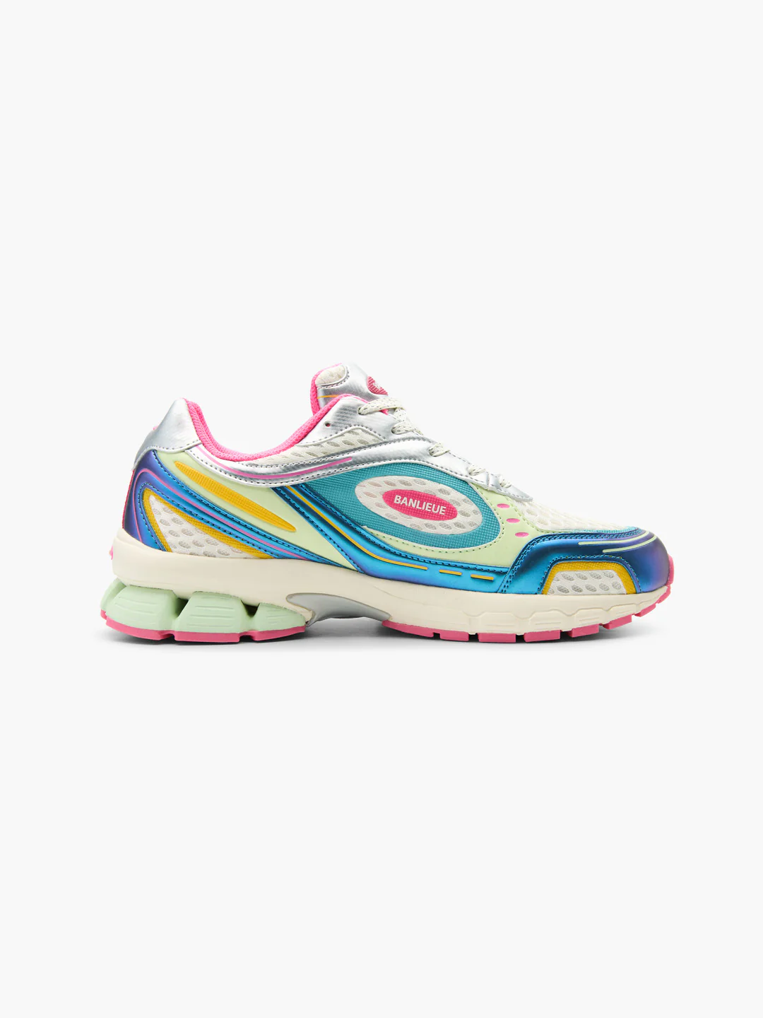 BANLIEUE SNEAKER | MULTI COLOR / METALLIC SILVER / MULTI COLOR - Image 4